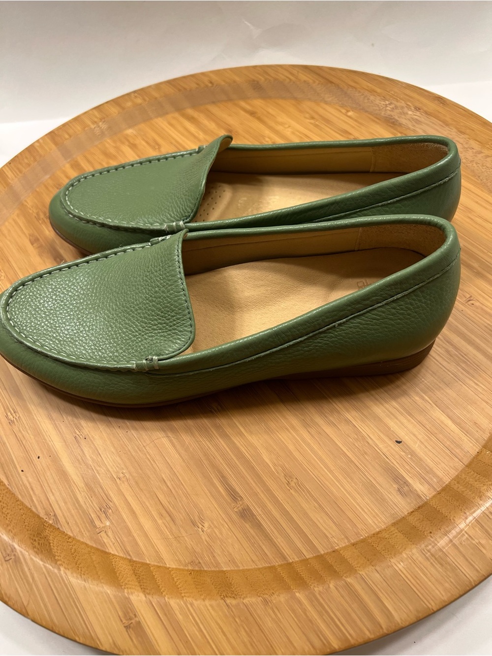Dansko Lorri Leather NEW Woman’s Slip On GreenLoafers Size 38 US Sz 7.5 -8 - Picture 6 of 8